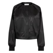 Nina Ricci Lurex Bomber MED Polka Black, Dam