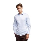 Brooks Brothers Milano Slim-fit Skjorta, Non-iron Blue, Herr