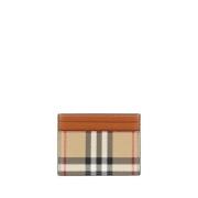 Burberry Check Print Korthllare Beige, Dam