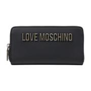 Love Moschino Stilren Damplånbok Vår/Sommarkollektion Gray, Dam