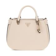 Guess Silvye Bucket Handväska Beige, Dam