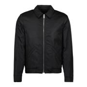 Prada Svart Nylon Bomberjacka Black, Herr