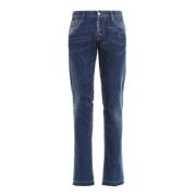 Dsquared2 Lyxig Blå Slim Jeans Blue, Herr