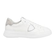 Philippe Model Enkla Temple Sneakers med Snörning White, Herr