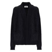 Laneus Cardigan Hotfix Black, Dam