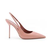 Paris Texas Patentläder slingback stiletthäl Pink, Dam