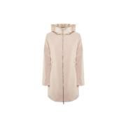 Ciesse Piumini Riktig Dun Hoody Jacka Beige, Dam