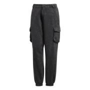 Adidas Cargo Fleece Sweatpants Black, Dam