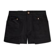 Cult Gaia Shorts Shelley Black, Dam