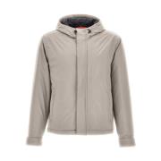 Fay Urban Windbreaker Jacka med Huva Gray, Herr