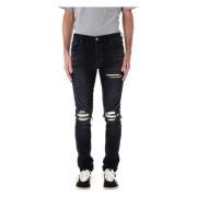 Amiri Vintage Svart Jeans MX1 Stil Black, Herr