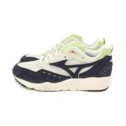 Mizuno Navy Green White Sneakers för Herr Multicolor, Herr