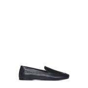 Khaite Svart Loafer Skor Elegans Stil Black, Dam