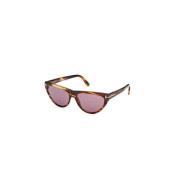 Tom Ford Habana Amber-02 Solglasögon Brown, Unisex