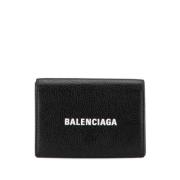 Balenciaga Vintage Pre-owned Laeder plnbcker Black, Dam