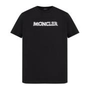 Moncler T-shirt med logotyp Black, Herr