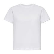 Moncler T-shirt med logotyp White, Dam