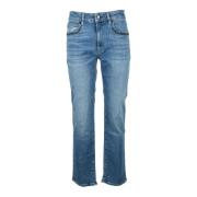 Love Moschino Stiliga Denim Jeans med Elastan Blue, Dam