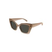 Saint Laurent Nude Grey Solglasögon SL 552 Brown, Dam