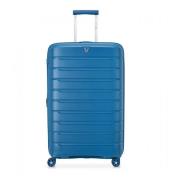 Roncato Butterfly Expanderbar Stor Lättvikts Trolley Blue, Unisex