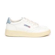 Autry Vita Läder Sneakers med Mikrohål White, Herr