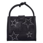 Marc Jacobs Svart Satin Mini Tote Väska Black, Dam