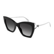 Alexander McQueen Stiliga solglasögon Black, Dam