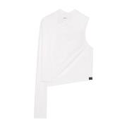 Courrèges Stiliga T-shirts och Polos White, Dam