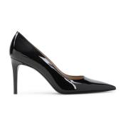 Stuart Weitzman Svarta Lackpumps Black, Dam