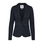 ICHI Höst/Vinter Blend Blazer Blue, Dam