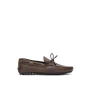 Tod's City Gommino Cocco Print Loafer Brown, Herr