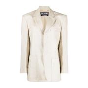 Jacquemus Ljus Beige Herrjacka Beige, Dam