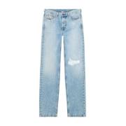 Diesel Stiliga Jeans med D-Macs Design Blue, Herr