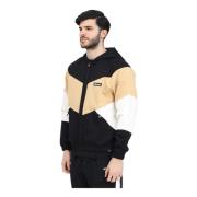 Ellesse Trefärgad Chevron Dragkedja Hoodie Multicolor, Herr