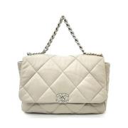 Chanel Vintage Pre-owned Laeder handvskor Gray, Dam