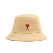 Ami Paris Röd ADC Hatt Beige, Herr