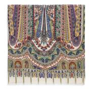 Etro Paisley Print Kashmir Siden Scarf Kvinna Multicolor, Dam