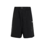 Y-3 Casual Denim Shorts för Män Black, Herr