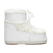 Moon Boot Vita Vinterstövlar Vattentäta Faux Fur White, Dam