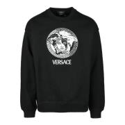 Versace Bomullskollektion T-shirt Black, Herr