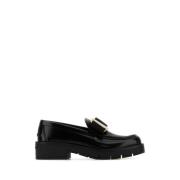 Salvatore Ferragamo Svarta läder Mirty loafers Black, Dam