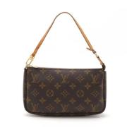 Louis Vuitton Vintage Pre-owned Canvas louis-vuitton-vskor Brown, Dam