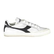 Diadora Sportiga Snörskor med Kontrastdetaljer White, Dam