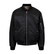 Hogan Twill Vattenavvisande Vadderad Bomberjacka Black, Herr