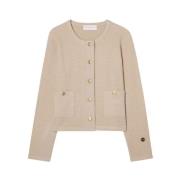 Busnel Estelle Cardigan Beige, Dam