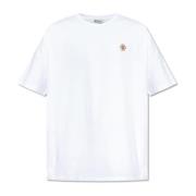 Bally T-shirt med broderad logotyp White, Herr