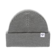 Herschel Bomull Watch Cap Beanie Gray, Herr