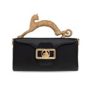 Lanvin Handväska Katt Penna Nano Black, Dam