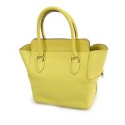 Hermès Vintage Pre-owned Laeder axelremsvskor Yellow, Dam