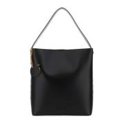 Stella McCartney Frayme Shoppingväska Black, Dam